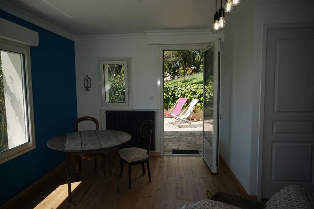 Appartement Avec Vue Panoramique Sur L'Estuaire De La Gironde Plassac  Buitenkant foto