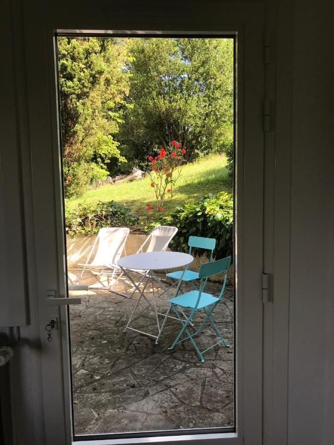 Appartement Avec Vue Panoramique Sur L'Estuaire De La Gironde Plassac  Buitenkant foto